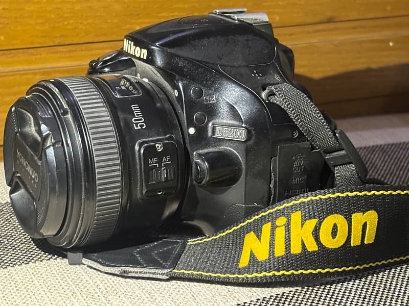 nikon d5200 with lens 3