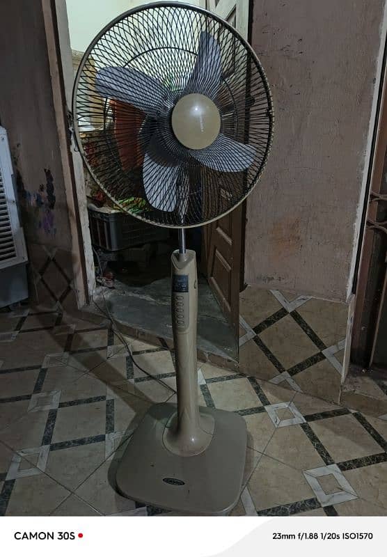 floor Fan automatic with remote 12