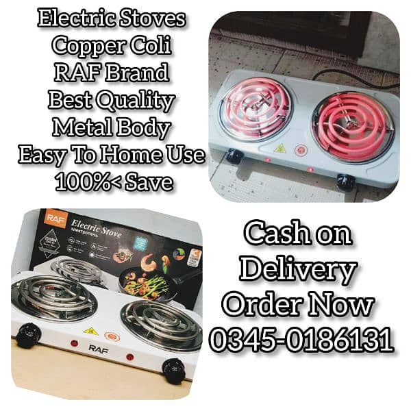 Electric Stoves Single Double Easy Cooking 0