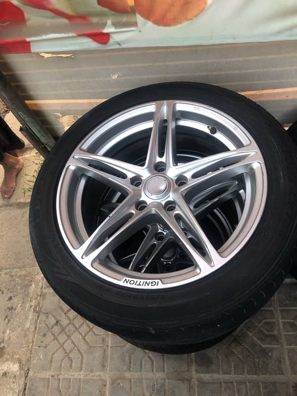 Rims and tyres 8