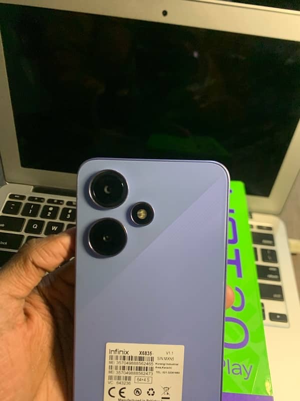 infinix Hot 30 Play With Box 10/10 3