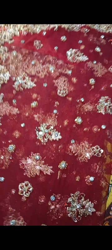 "Stunning Bridal Red Embroidered Lehenga – Perfect for Your Big Day!" 11