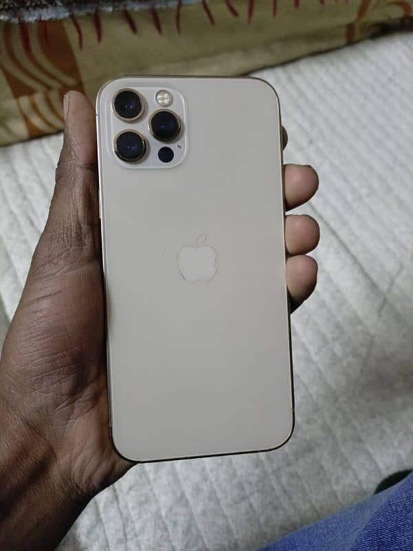 I phone 12 pro 256 gold color 5