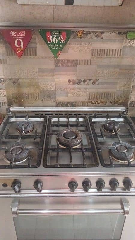 5 burner gas oven 3