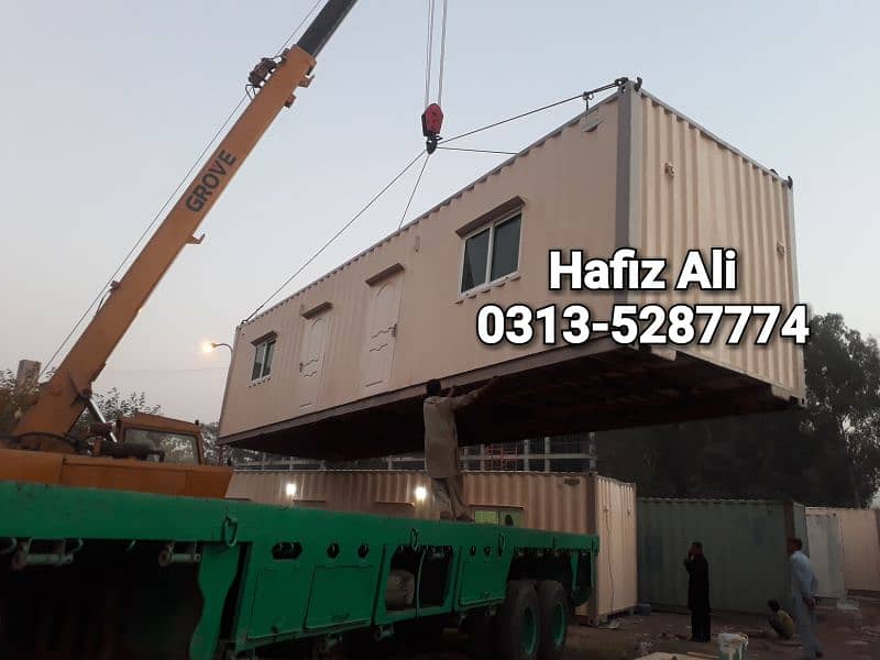 Prefabricated office/container toilet/porta cabin/guard room/store 16