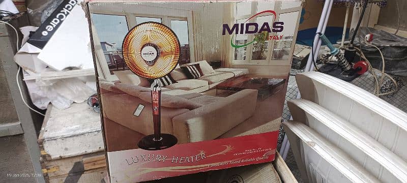 Midas FAN Heater For Sale 0