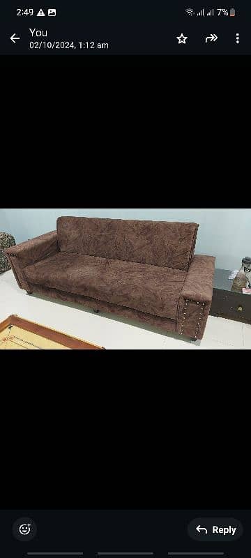 Sofa cum Bed Excellent condition 0