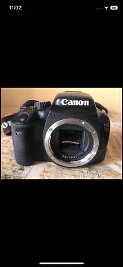 DSLR 550D Canon black colour