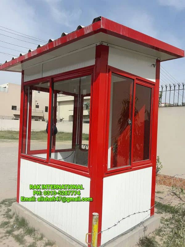 check post,guard room,prefab shed,container office,toilet,porta cabin. 2