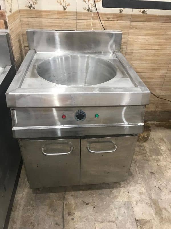 Hot plate karahi fryer 2