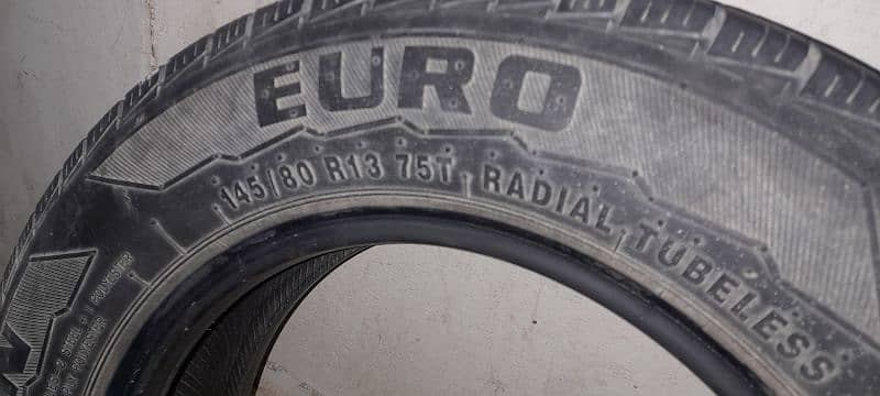 tyres R13 145.80R13 very less used no single puncture tyre 1