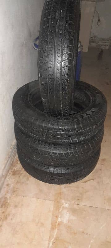 tyres R13 145.80R13 very less used no single puncture tyre 11