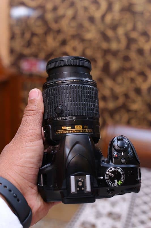 Nikon D3400 with 18/55 & 55/200mm Dual lens 2