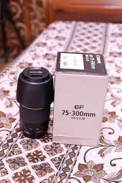 Canon 75 300mm with box 10/10++