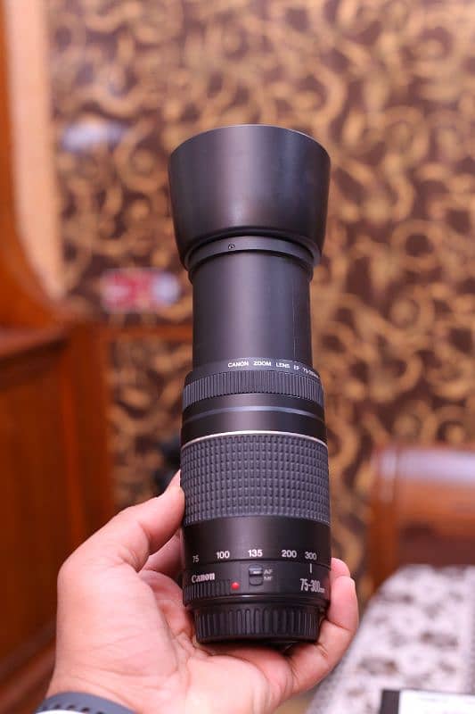 Canon 75 300mm with box 10/10++ 1