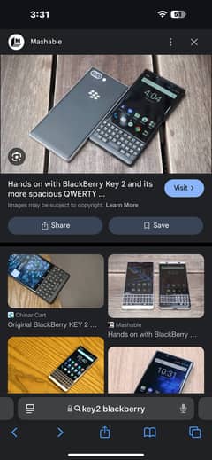 BlackBerry KEY2, Evolve