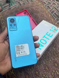 Infinix note 12 6/126gb with box exchange possible