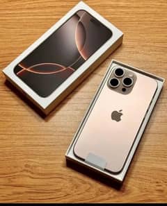 I phone 16 pro max desert titanium