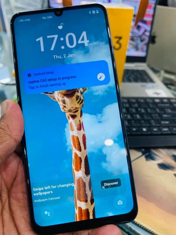 realme C 63 blue clr 6/128gb 4