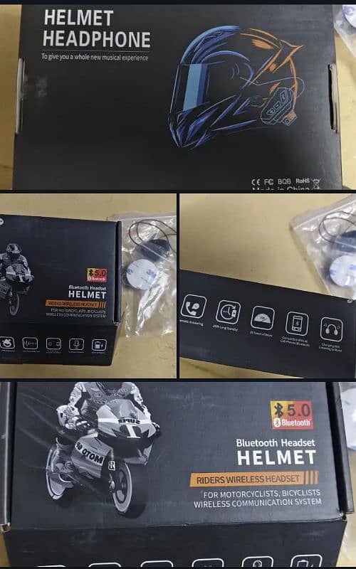 Bluetooth bike helmet 0