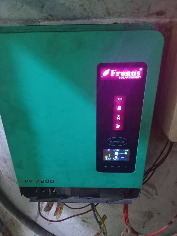 pv 7200 . green meter ki waja se sale krna ha 0