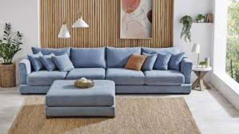 sofa set pufi set sofa 7 seter l shape combed sofa 3