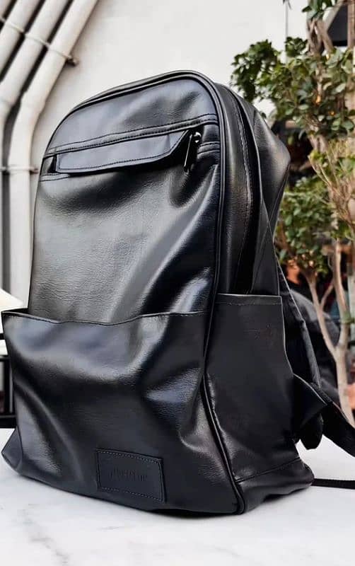 Leather Backpack 0