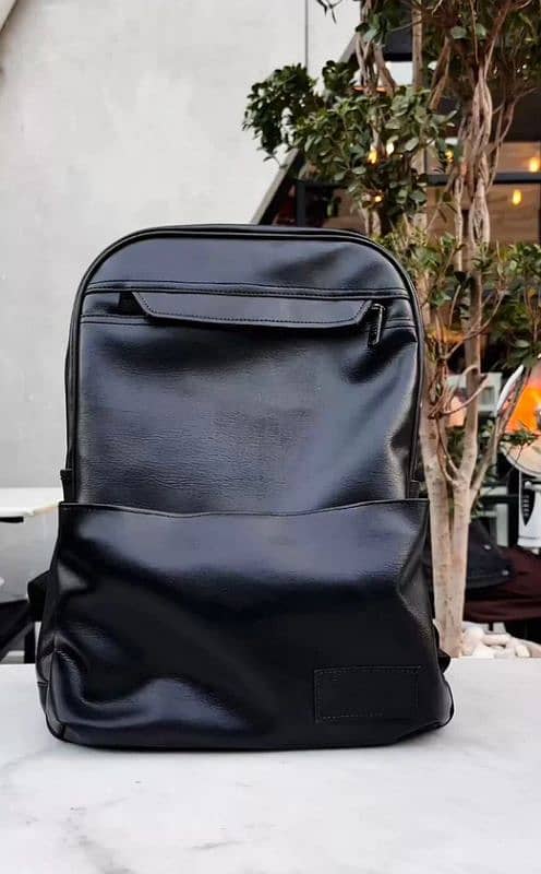 Leather Backpack 1