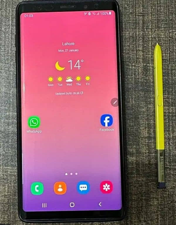 SAMSUNG NOTE 9  GAMING PHONE  6/128gb 1