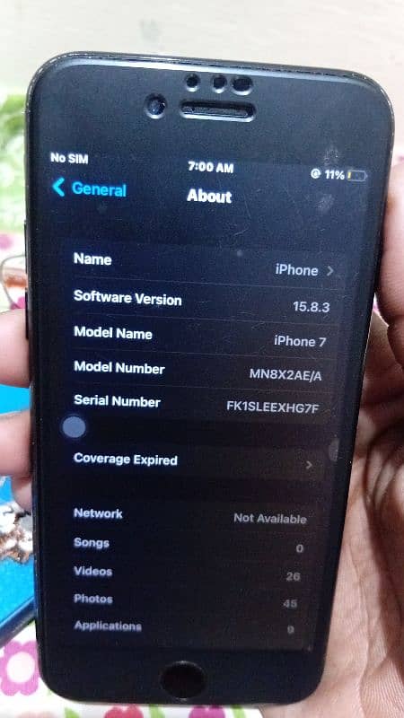 Iphone 7 pta approved 32 gb Exchange possible 3