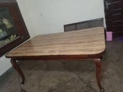 dining table with chairs