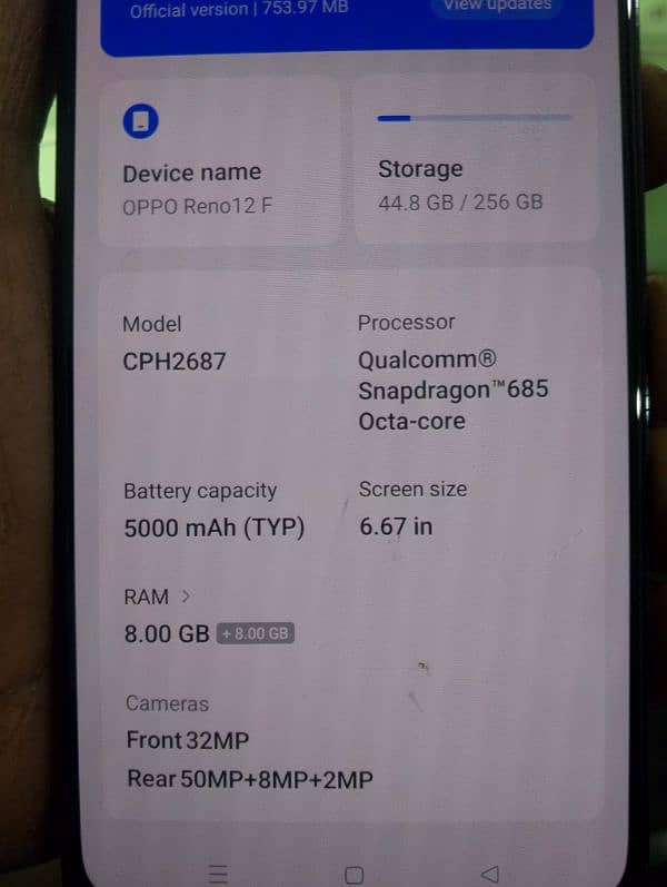 Oppo Reno 12F 5