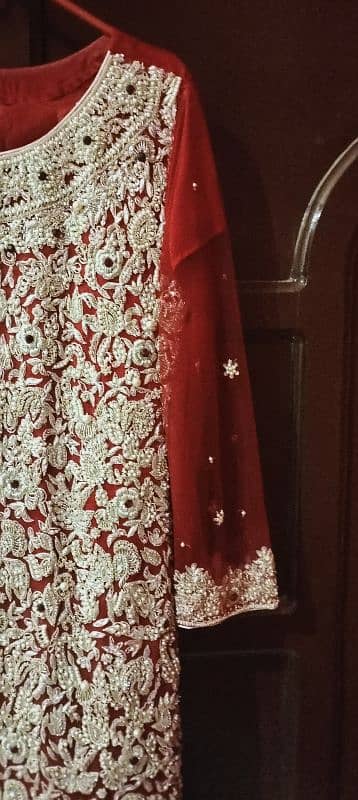 Beautiful and decent bridal lehenga for sale 1