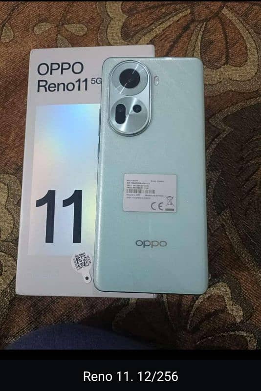 oppo reno 11 5g 12/256 in warnty exchange possible 0