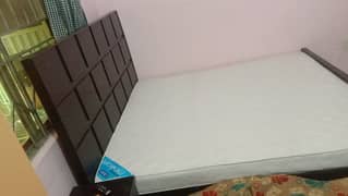 bed set with mattress dressing side tables