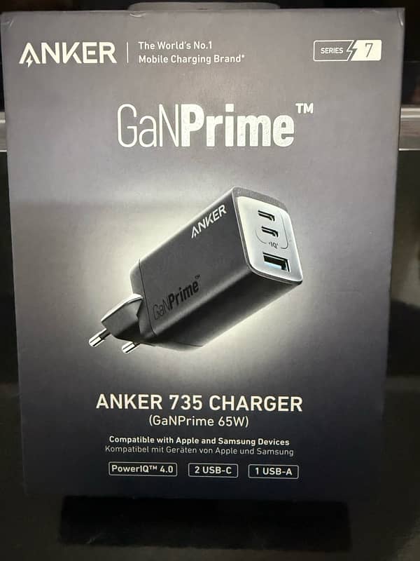 Anker 735 Charger (GaNPrime 65W 0