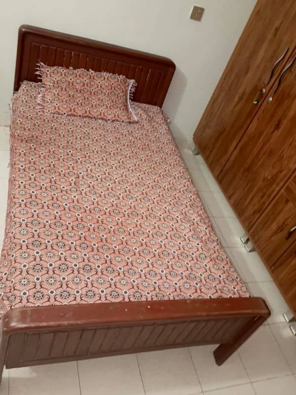 SINGLE BED SHEESHAM WOOD 2