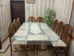 dining table with 8 chairs