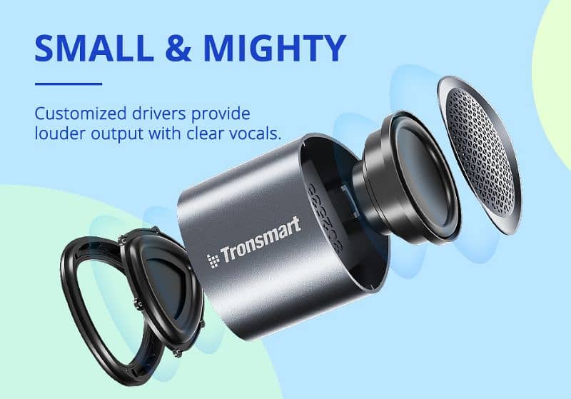 tronsmart mini portable speaker 1