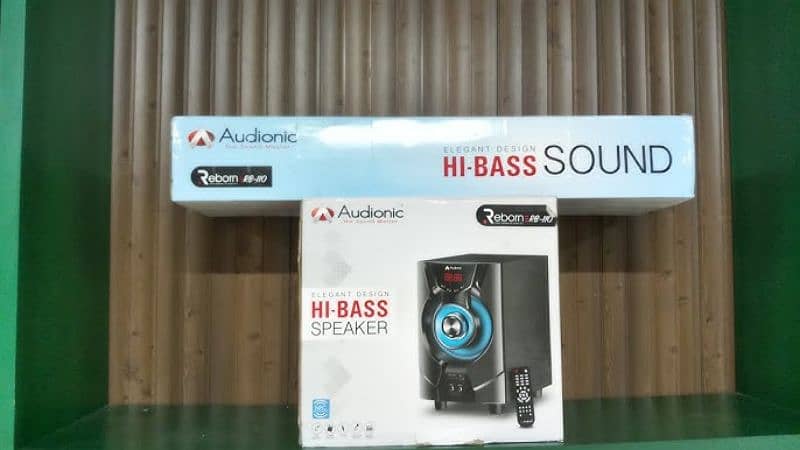 RB 110 Audionic Bass tube 2 standing Speakers for Sale 1