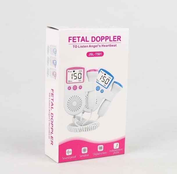 Fetal Doppler JSL-T501 With Headphone Jack Built In Speaker 0