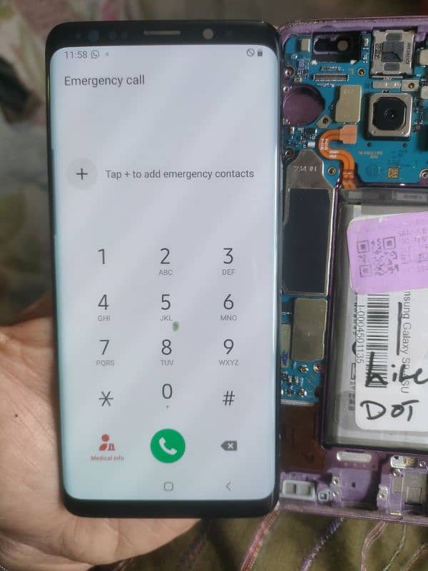 Samsung S9 dot lcd only 0