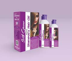 shampoo & Hair oil 2in1 combo pack