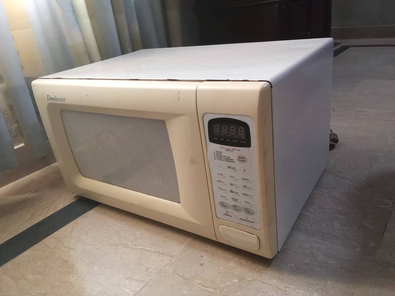 Dawlance full size grill microwave model number Dw-131A 4