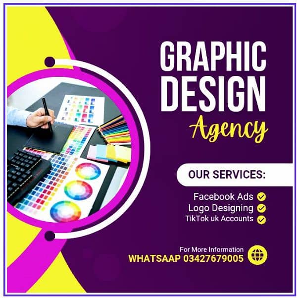 logo maker & Graphics Designing 0