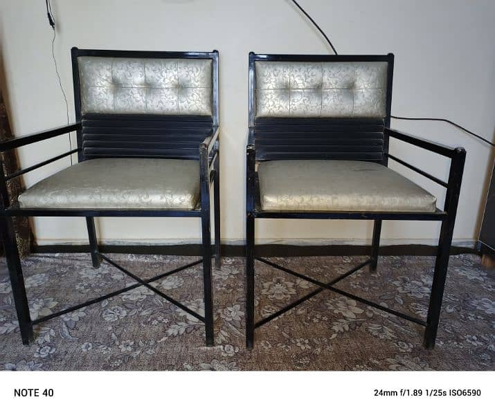 Rod Iron Sofa Set 2