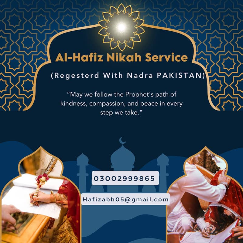 Islamic Nikah Khawan, Nikahnama, Court Marriage Nikah Registrar 0