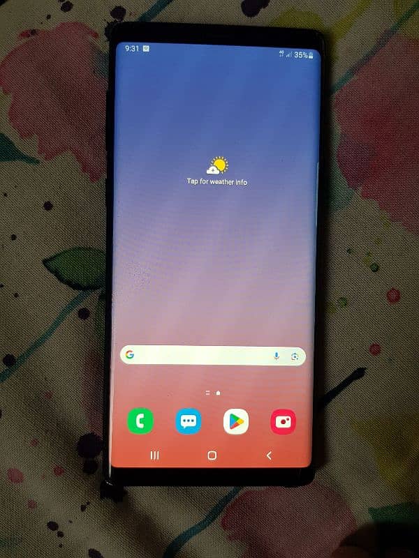 Samsung note9 6/128GB back Mach imei pta officials approved 8