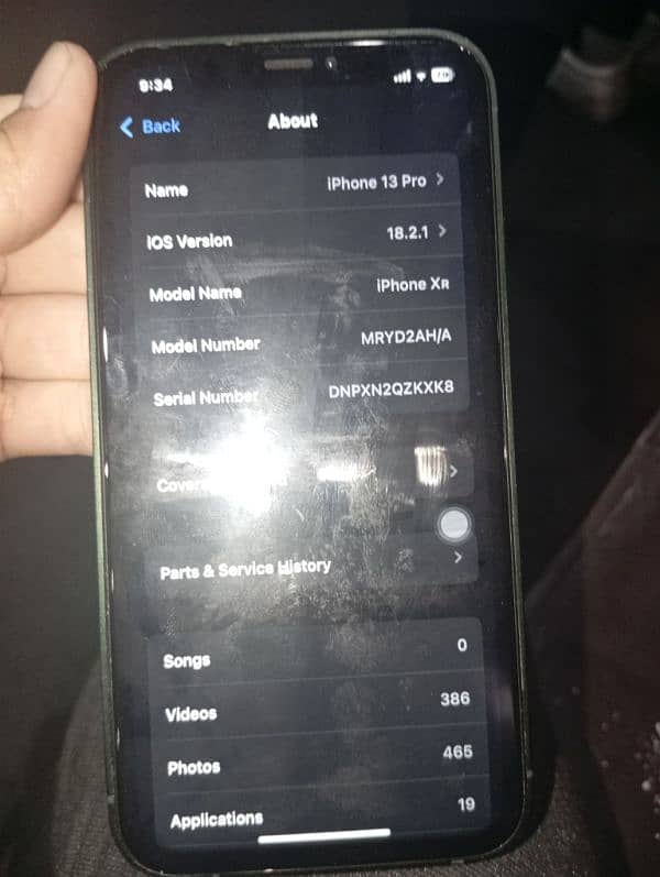 iPhone XR converted to iPhone 13 pro PTA approved no any single fault. 7