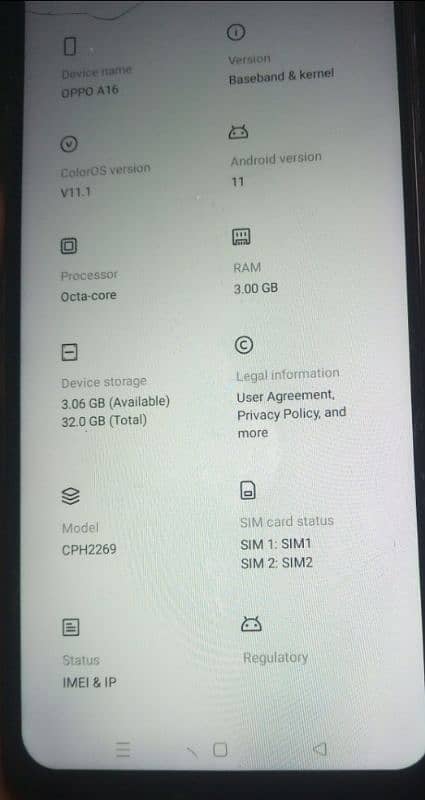 oppo A16E 1